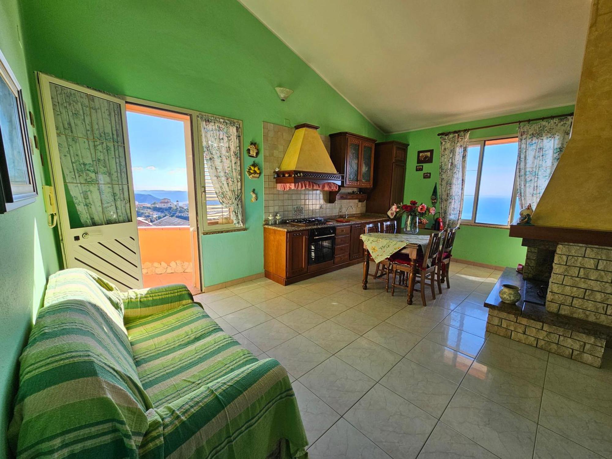 Casa Con Magnifica Vista Mare Villa Nebida Luaran gambar